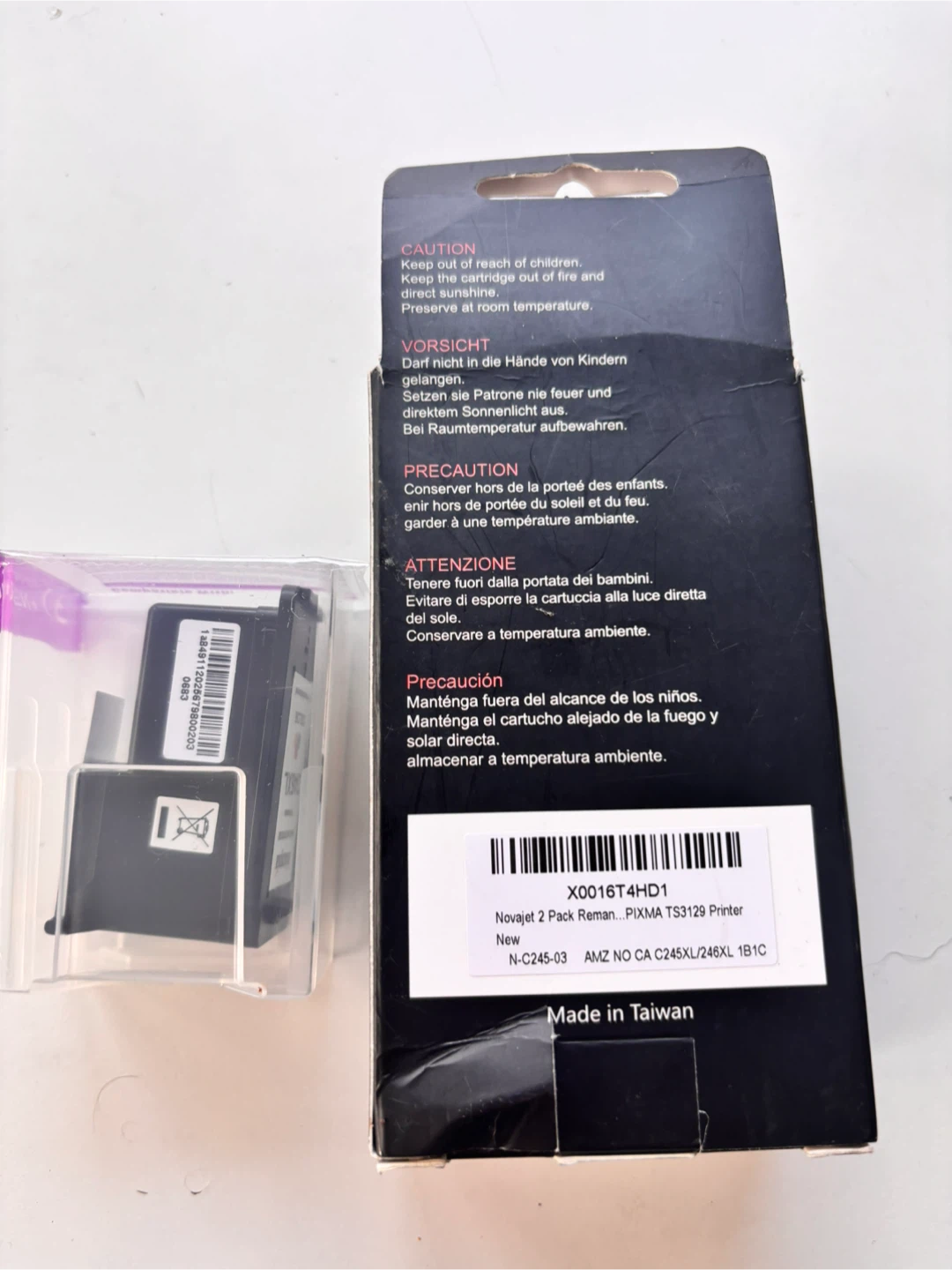 Novajet  Ink Cartridges Pixma TS3129 Printer - photo 2