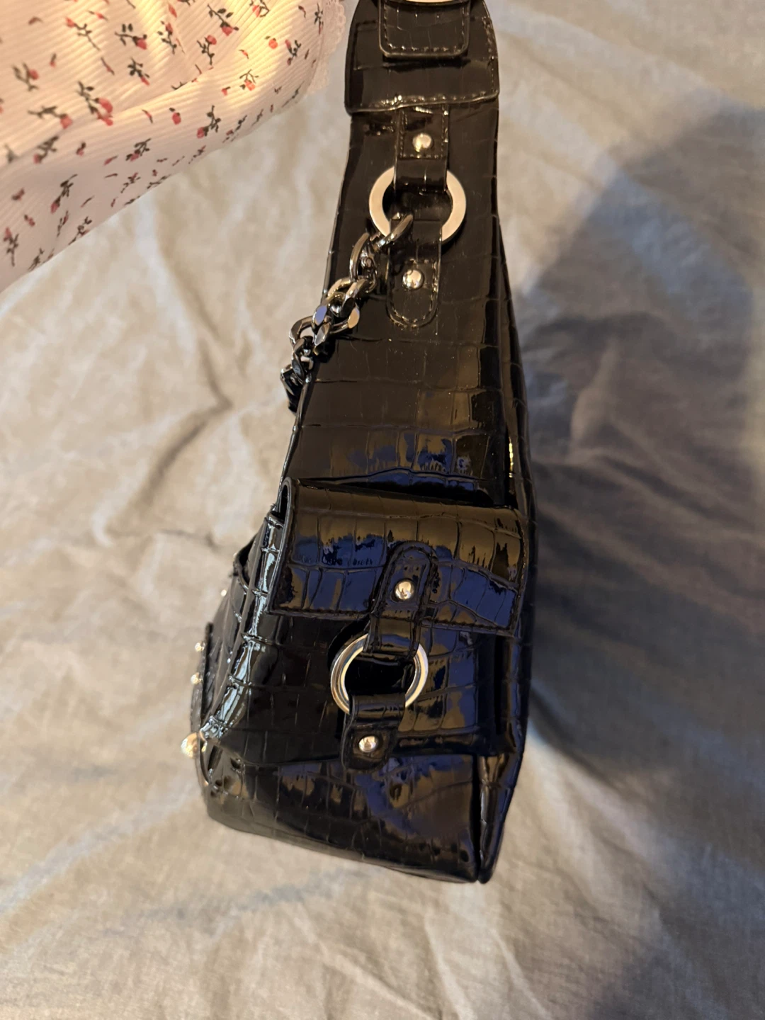 Vintage Guess Black Shoulder Bag - photo 4