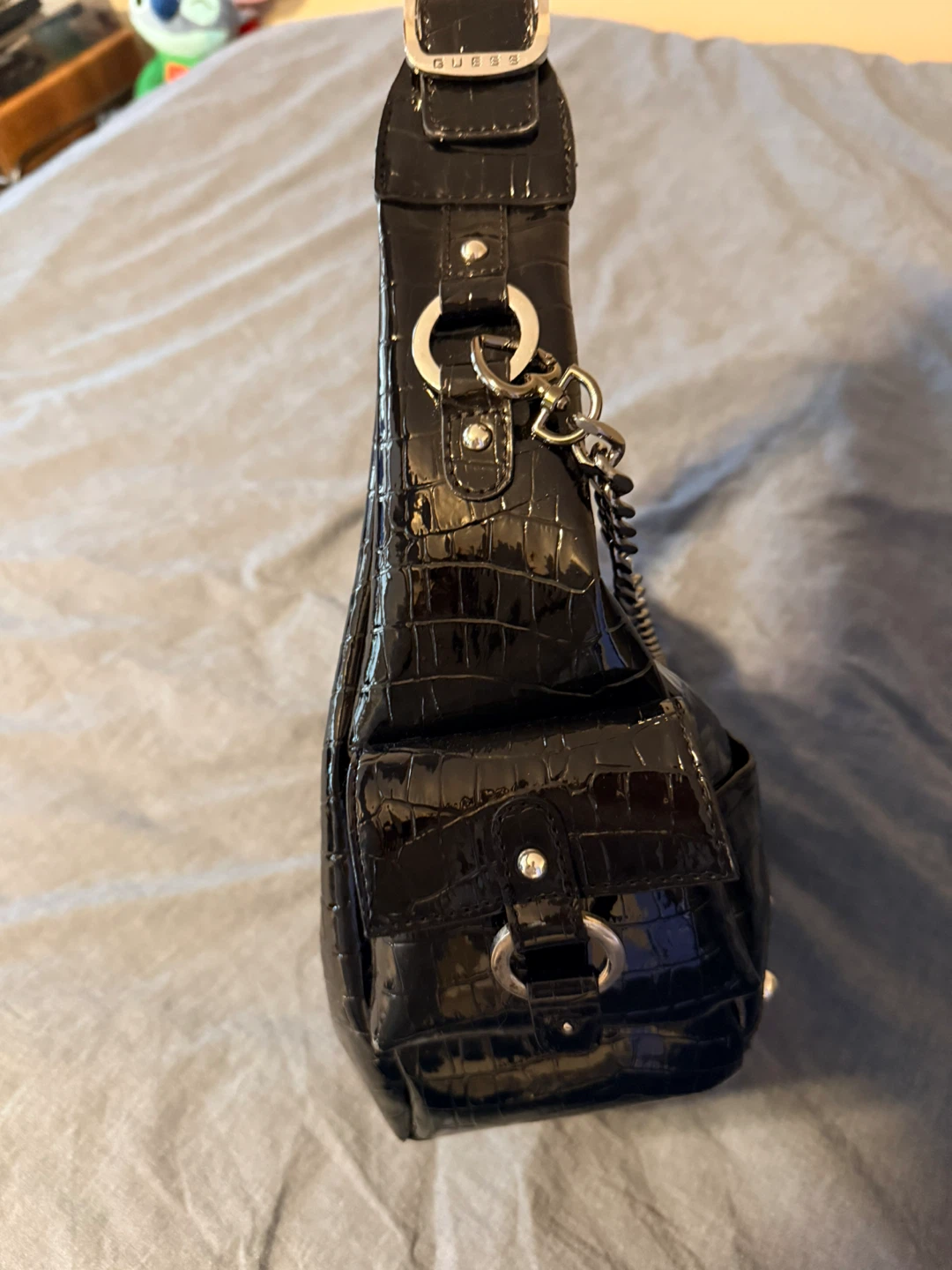 Vintage Guess Black Shoulder Bag - photo 5