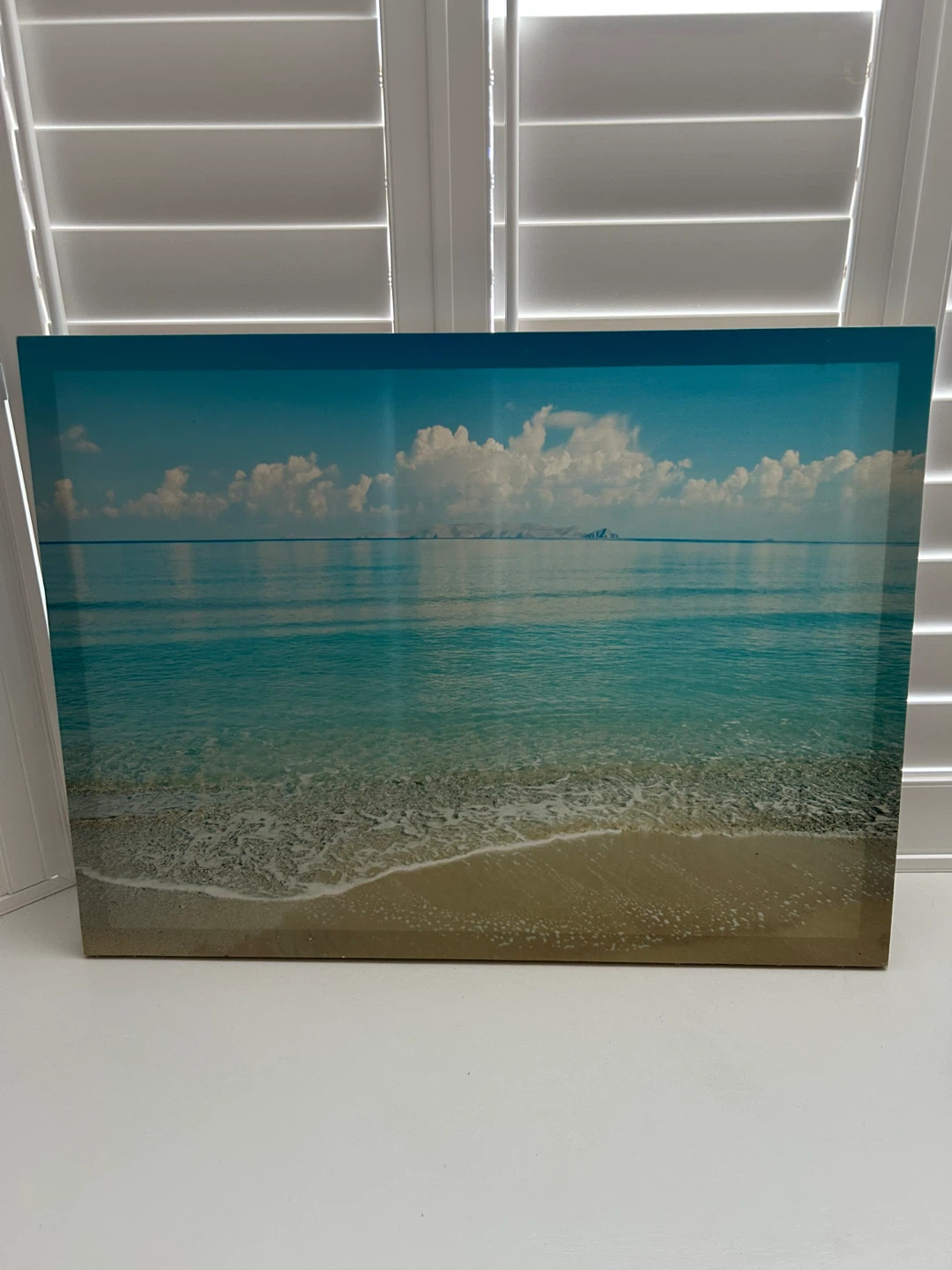 Beach Scene Canvas Print