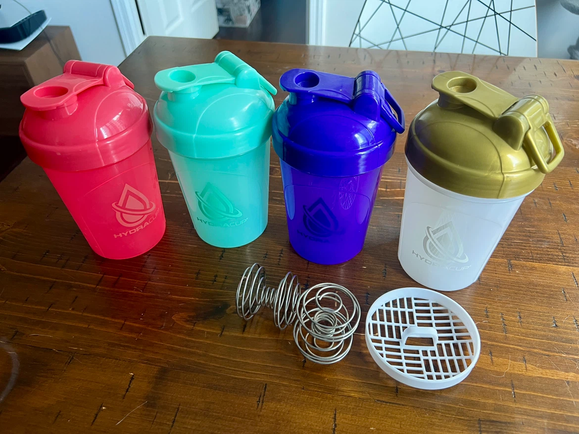 HydraCup Shaker Bottles - Set of 4