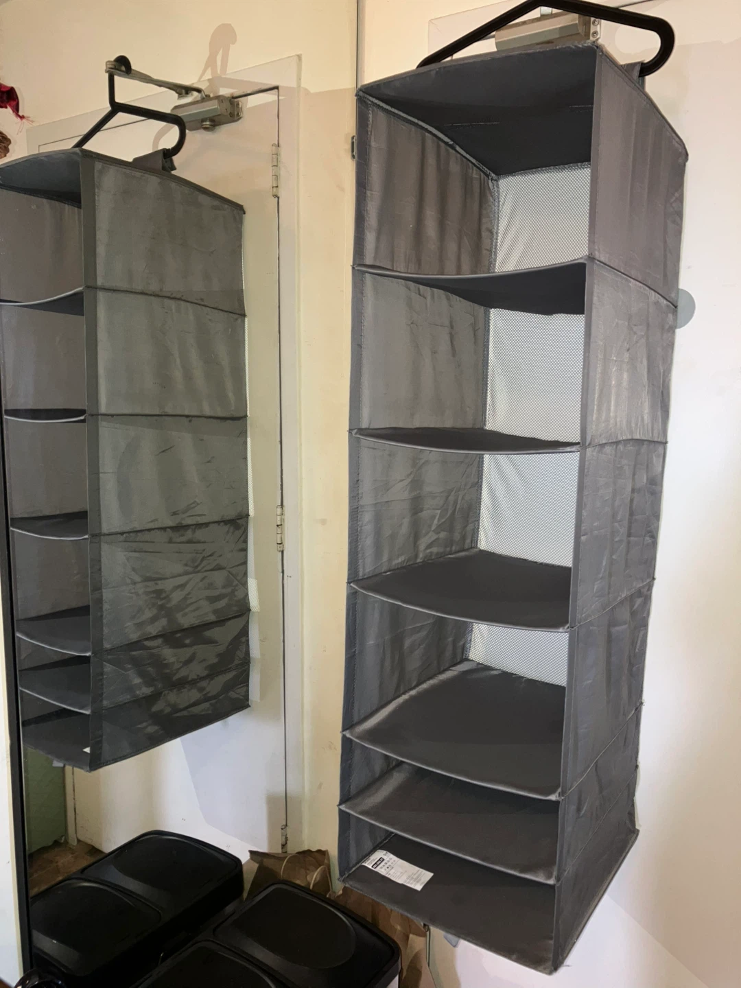IKEA SKUBB Hanging Organizer with 6 Compartments-14”x17”x47”
