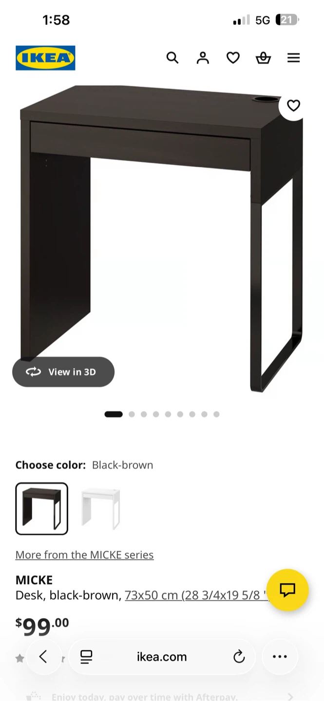 IKEA MICKE Desk - photo 2