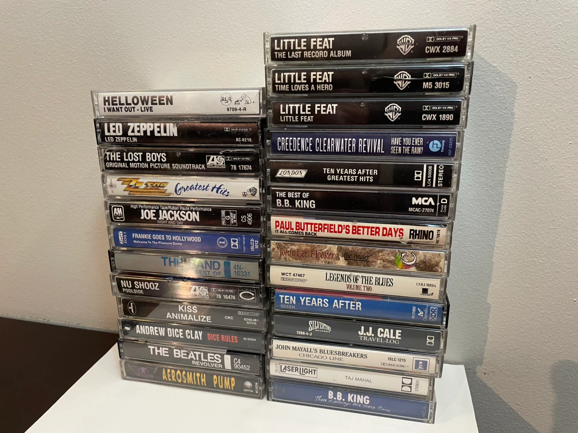 Collection of Assorted Cassette Tapes