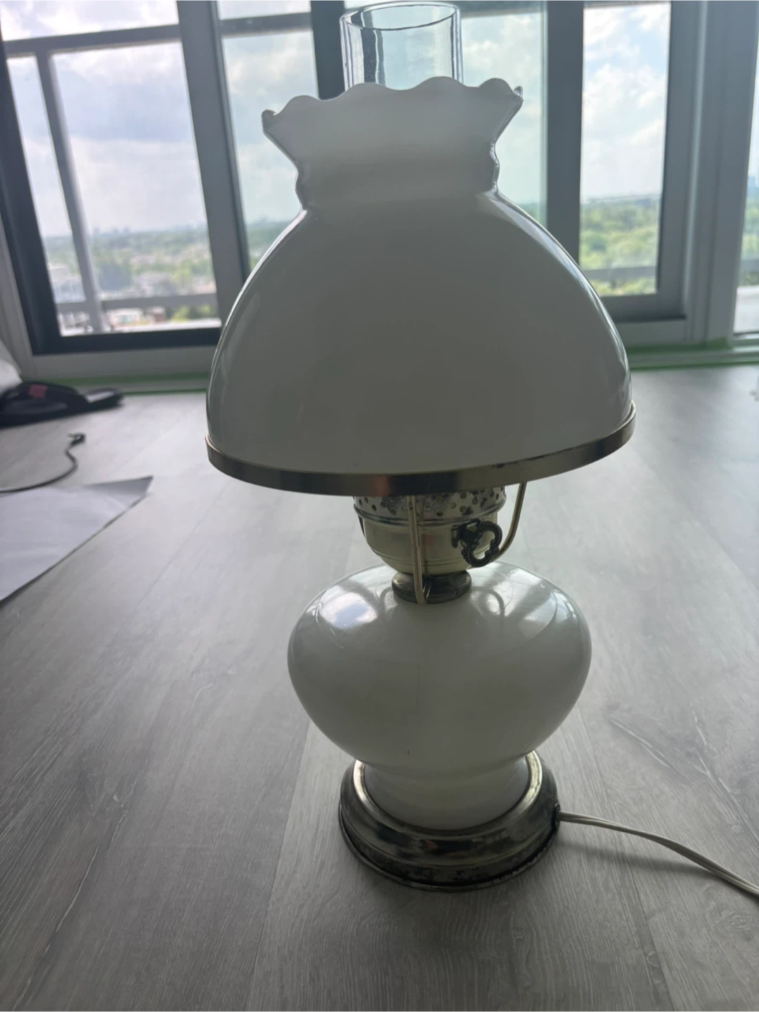 Vintage Floral Table Lamp - photo 4
