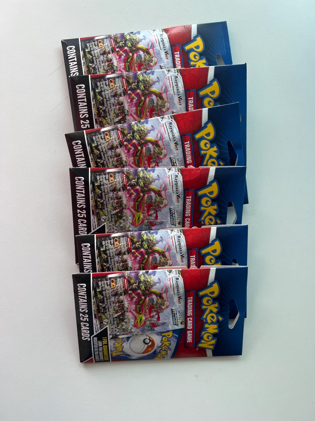 Pokemon Trading Card Game Booster Packs (Lot of 6)