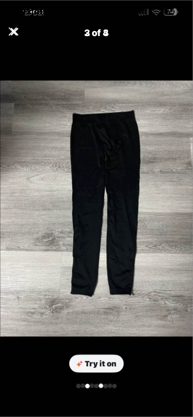 Bebe Black Zip Ankle Pants - photo 3