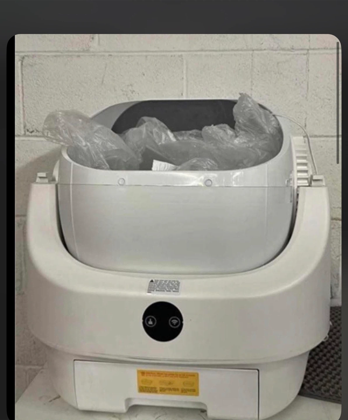 Automatic Self-Cleaning Cat Litter Box open top - photo 2