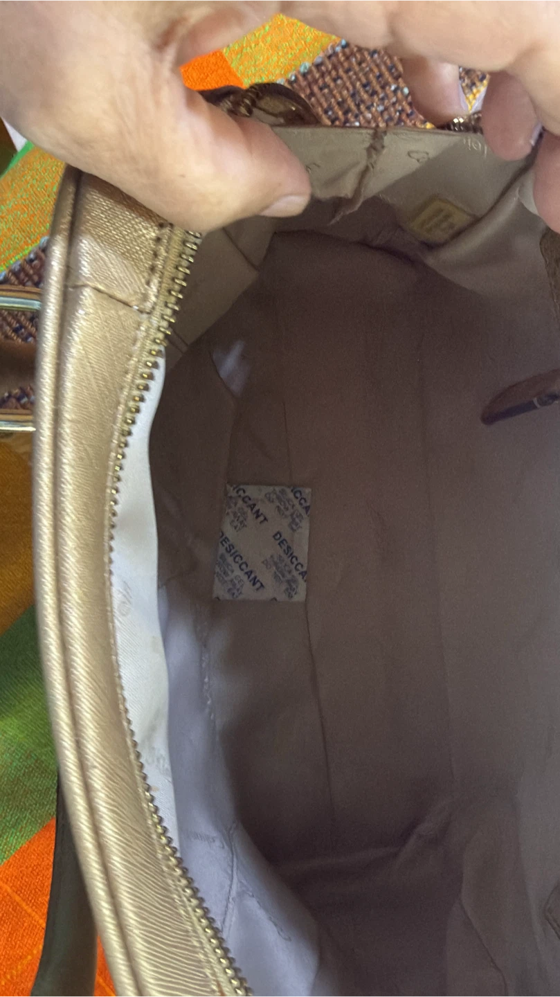 Calvin Klein Satchel Handbag - Gold - photo 2