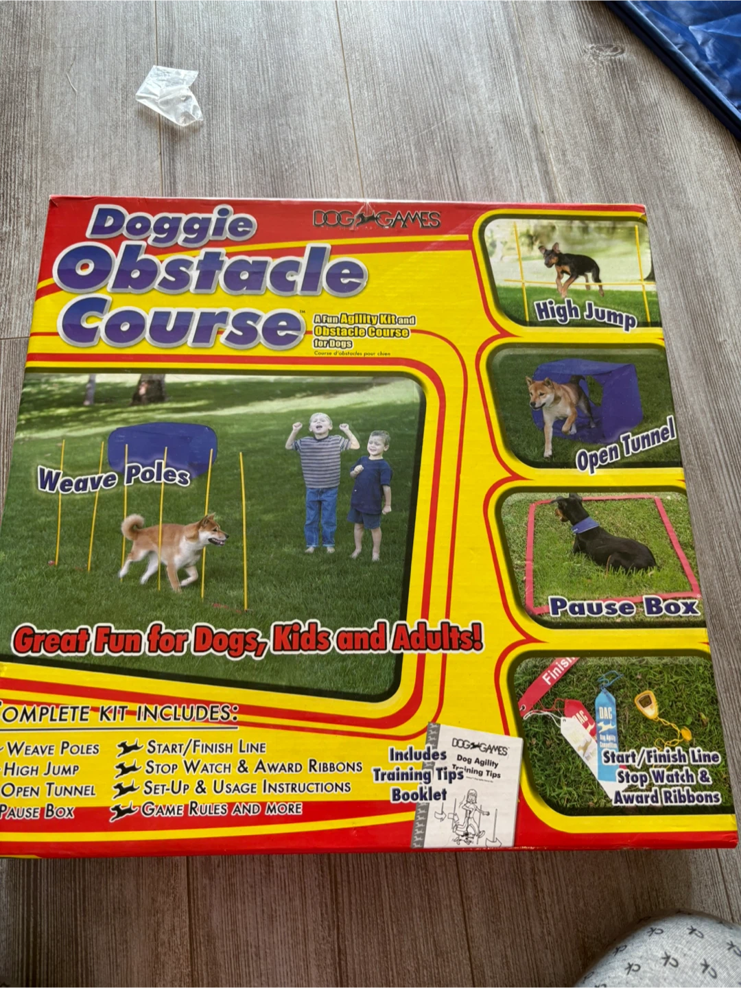 Doggie Obstacle Course Dog Agility Set - photo 2