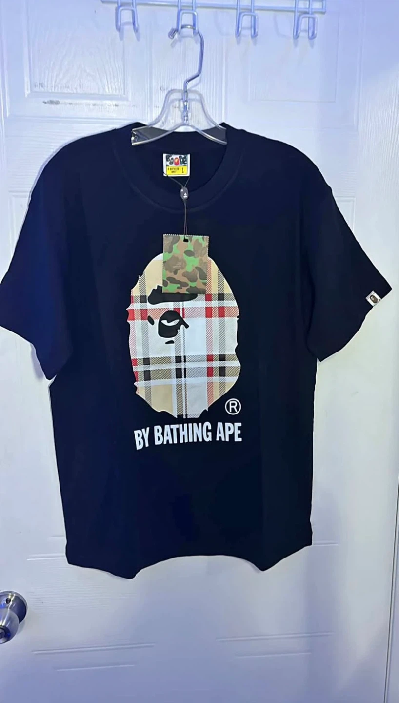 Bape Burberry tee