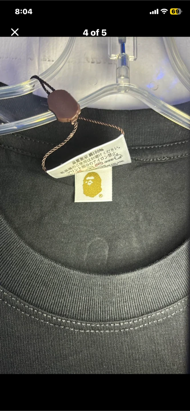 Bape Burberry tee - photo 3