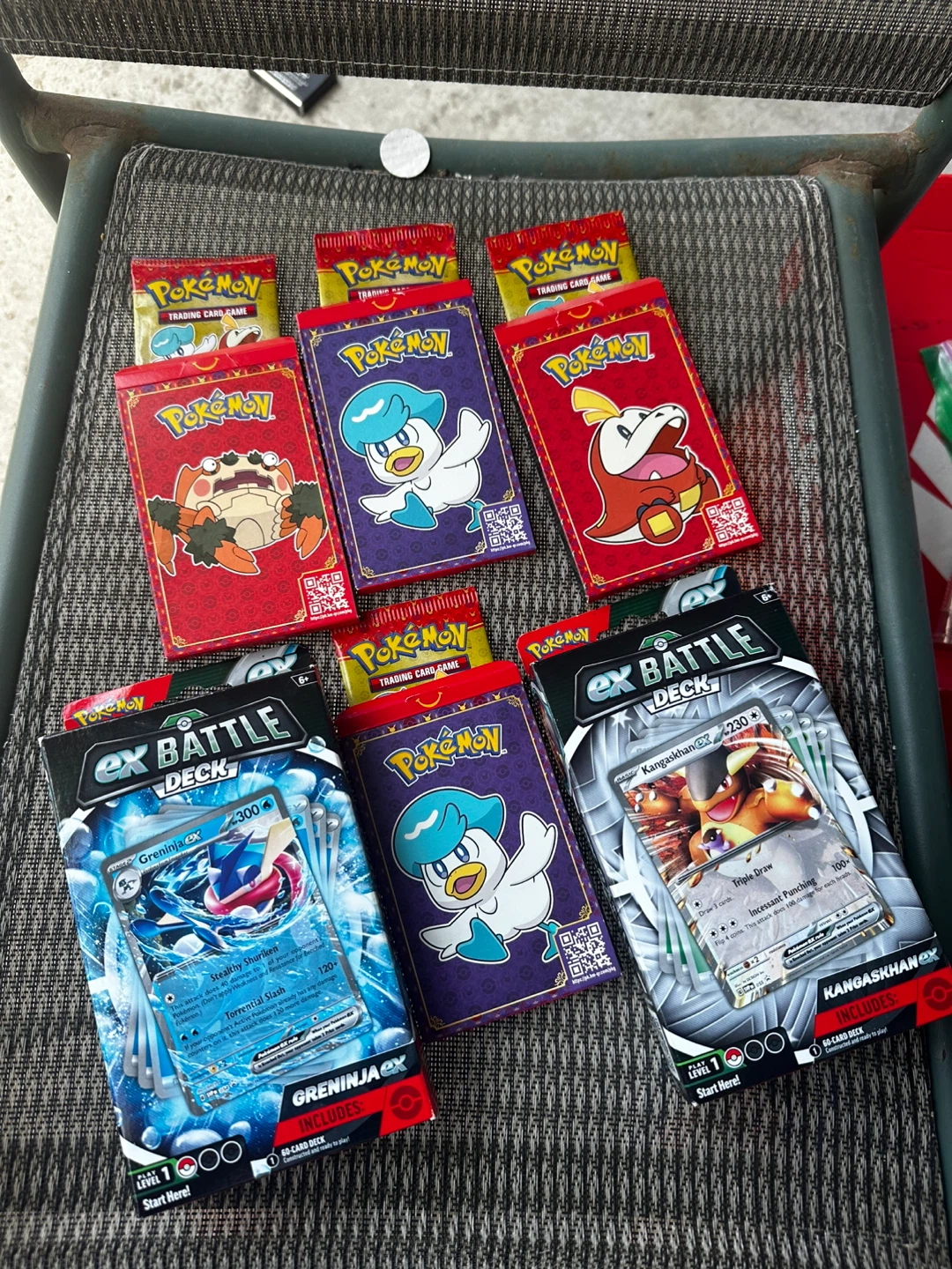 Pokémon EX Battle Trading Card Decks & Happy Meal Toys