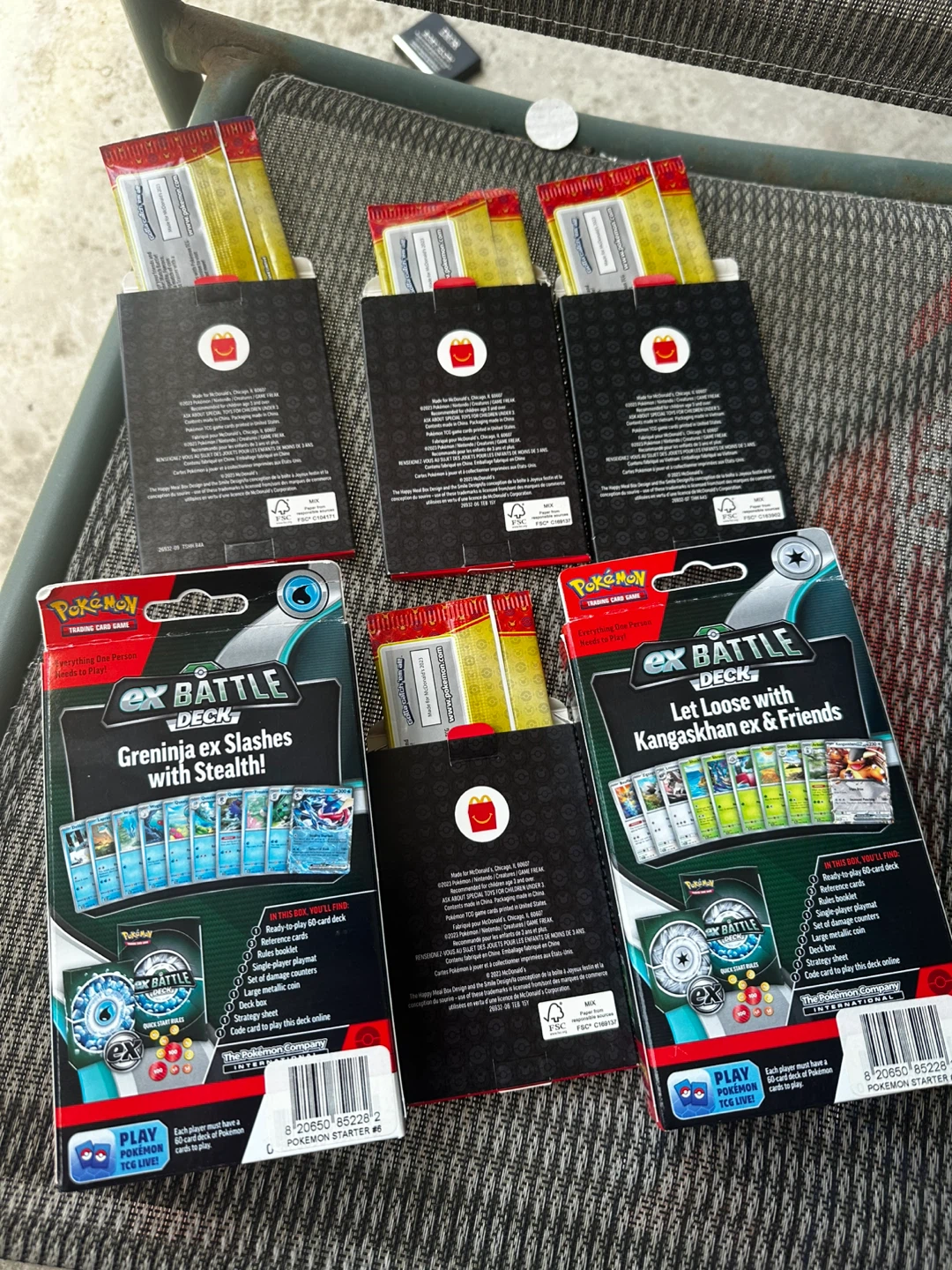 Pokémon EX Battle Trading Card Decks & Happy Meal Toys - photo 2