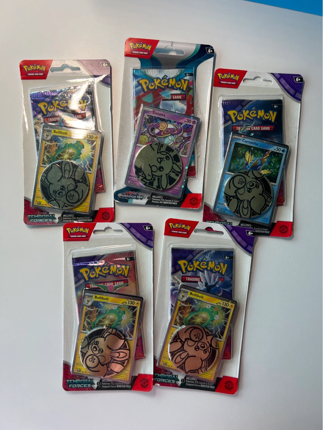 Pokemon Trading Card Game Booster Packs & Coins