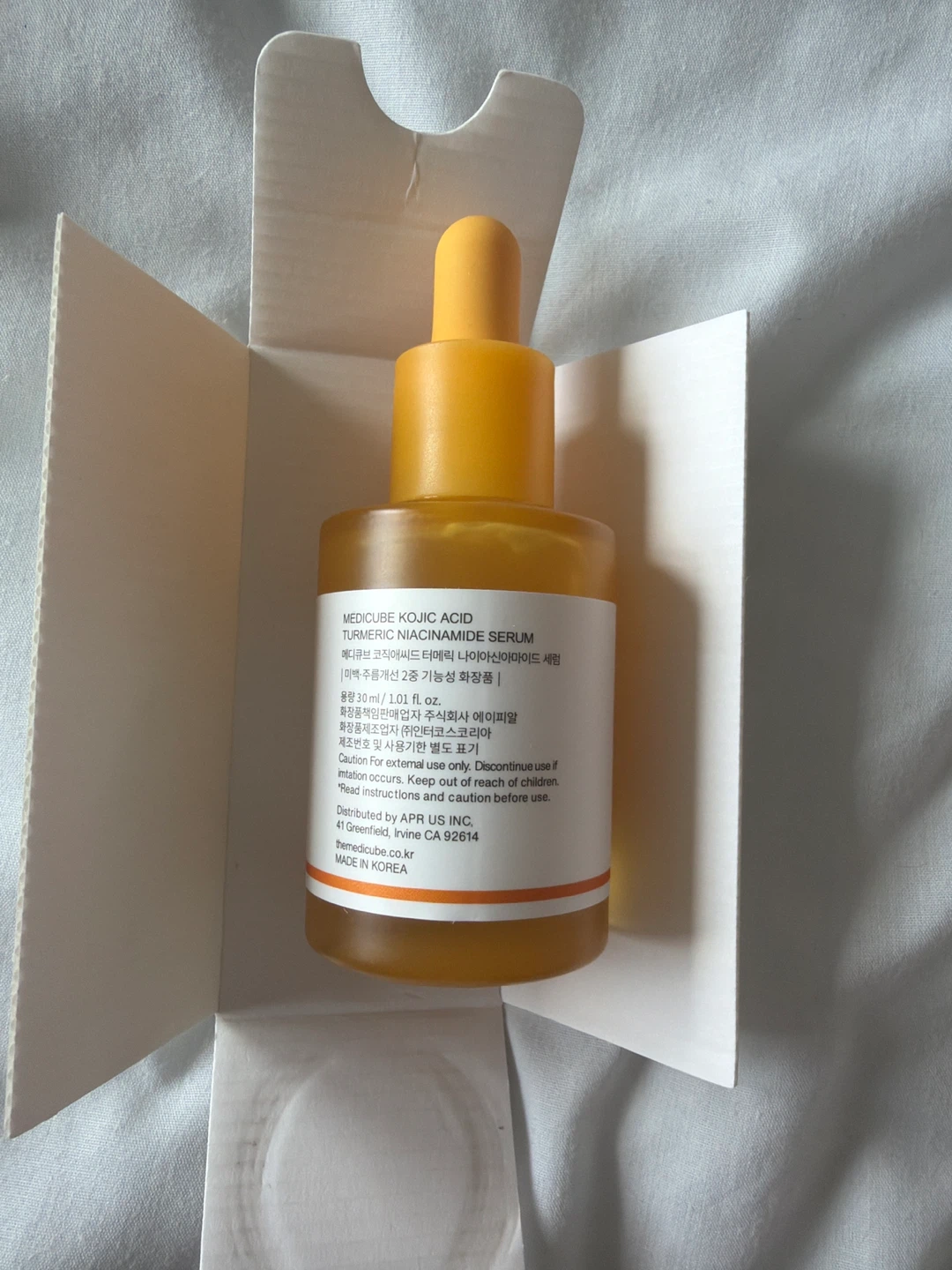 Medicube Kojic Acid Turmeric Niacinamide Serum 30ml - photo 2