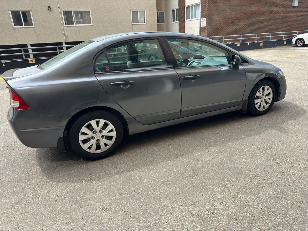 Grey Honda Civic Sedan - photo 3