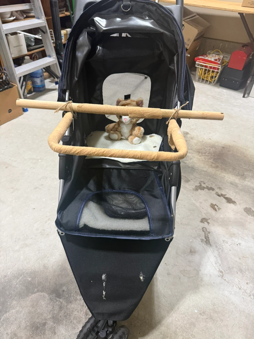 Black Pet Stroller