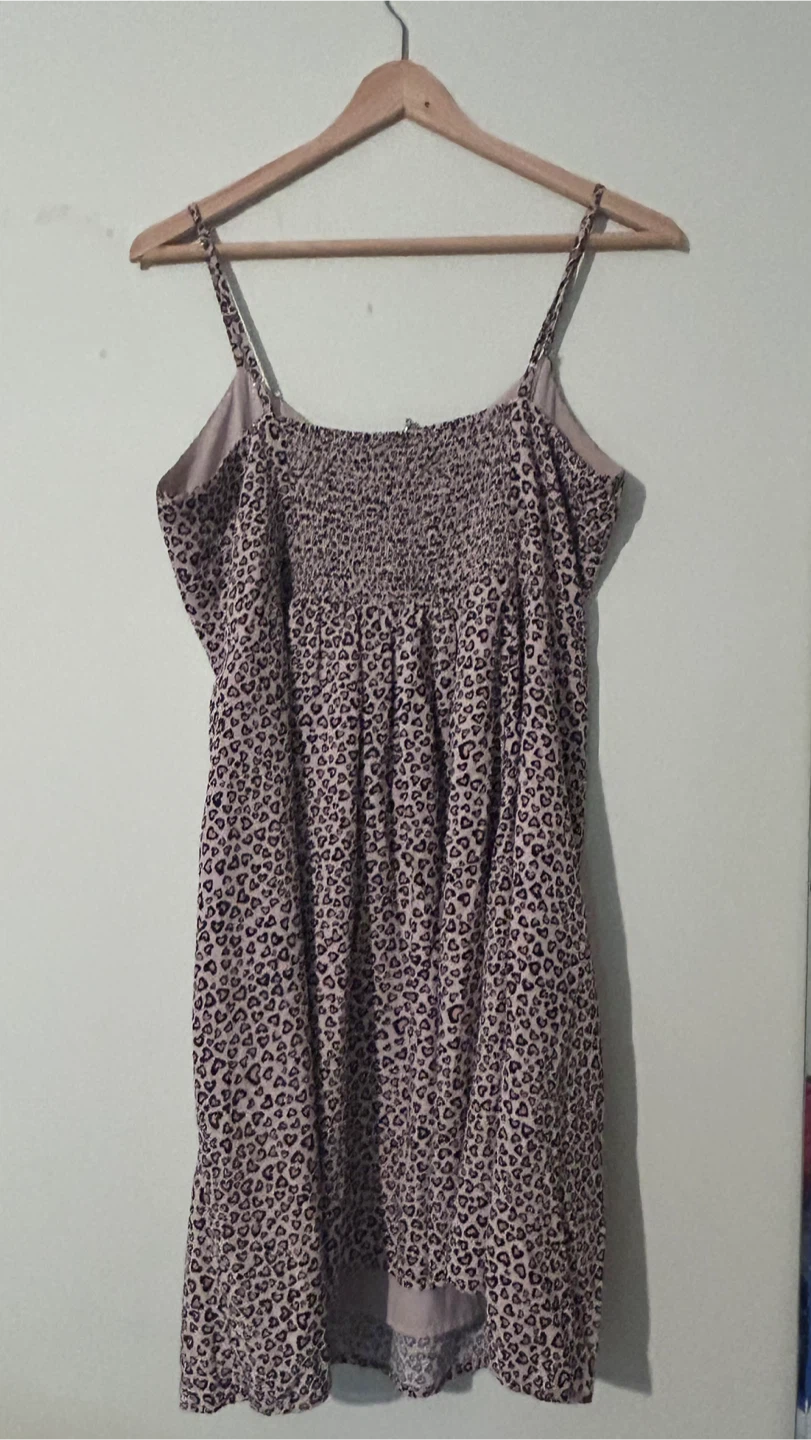 Women's Heart Print Cami Dress - photo 3