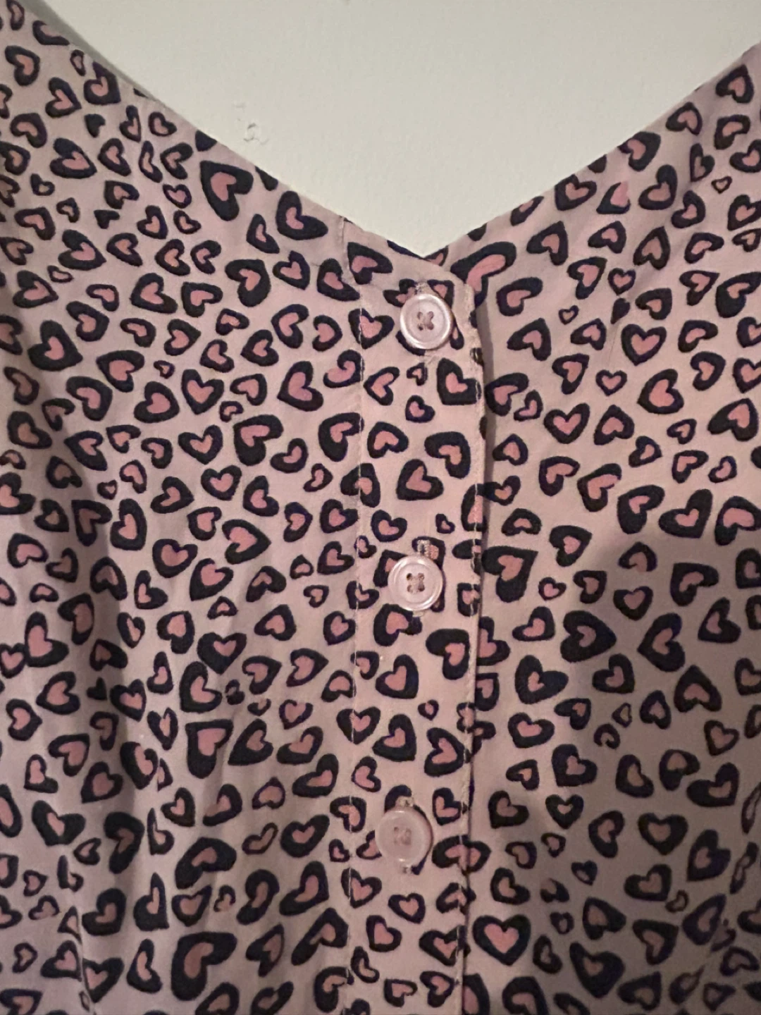 Women's Heart Print Cami Dress - photo 4