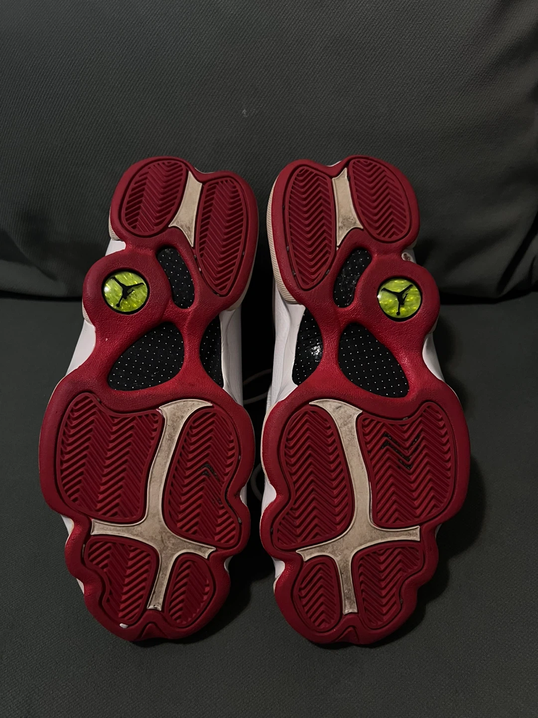 Jordan 13 Retro White Red TD Shoes