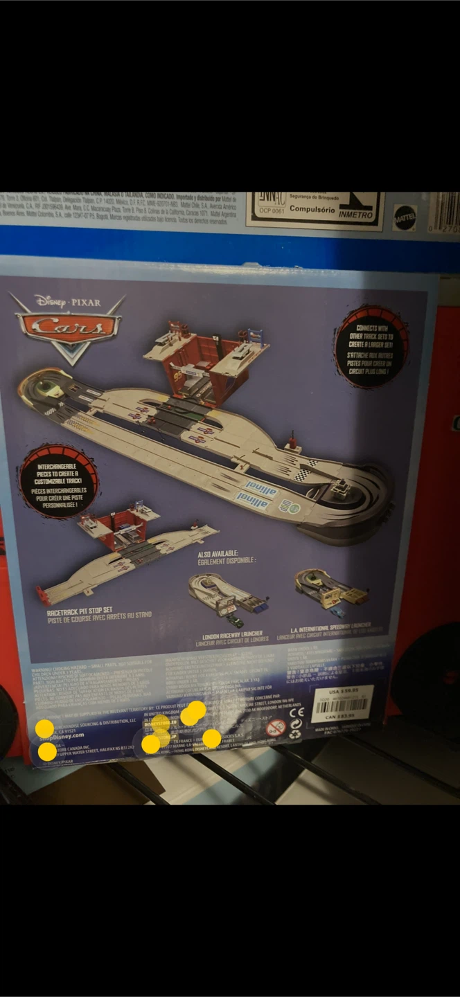 Disney Pixar Cars Race Track Pit Stop Set - photo 2