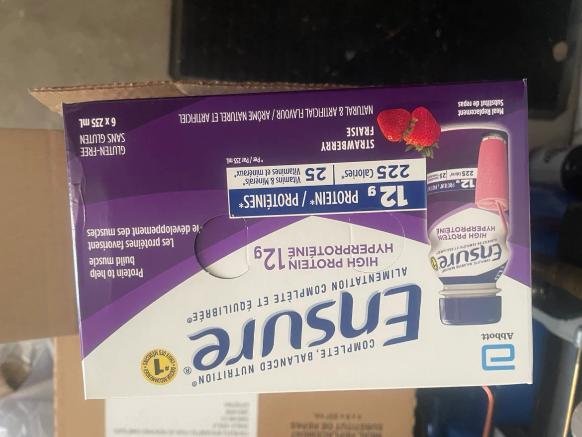 Ensure High Protein Strawberry Drinks (6 x 235 ml)