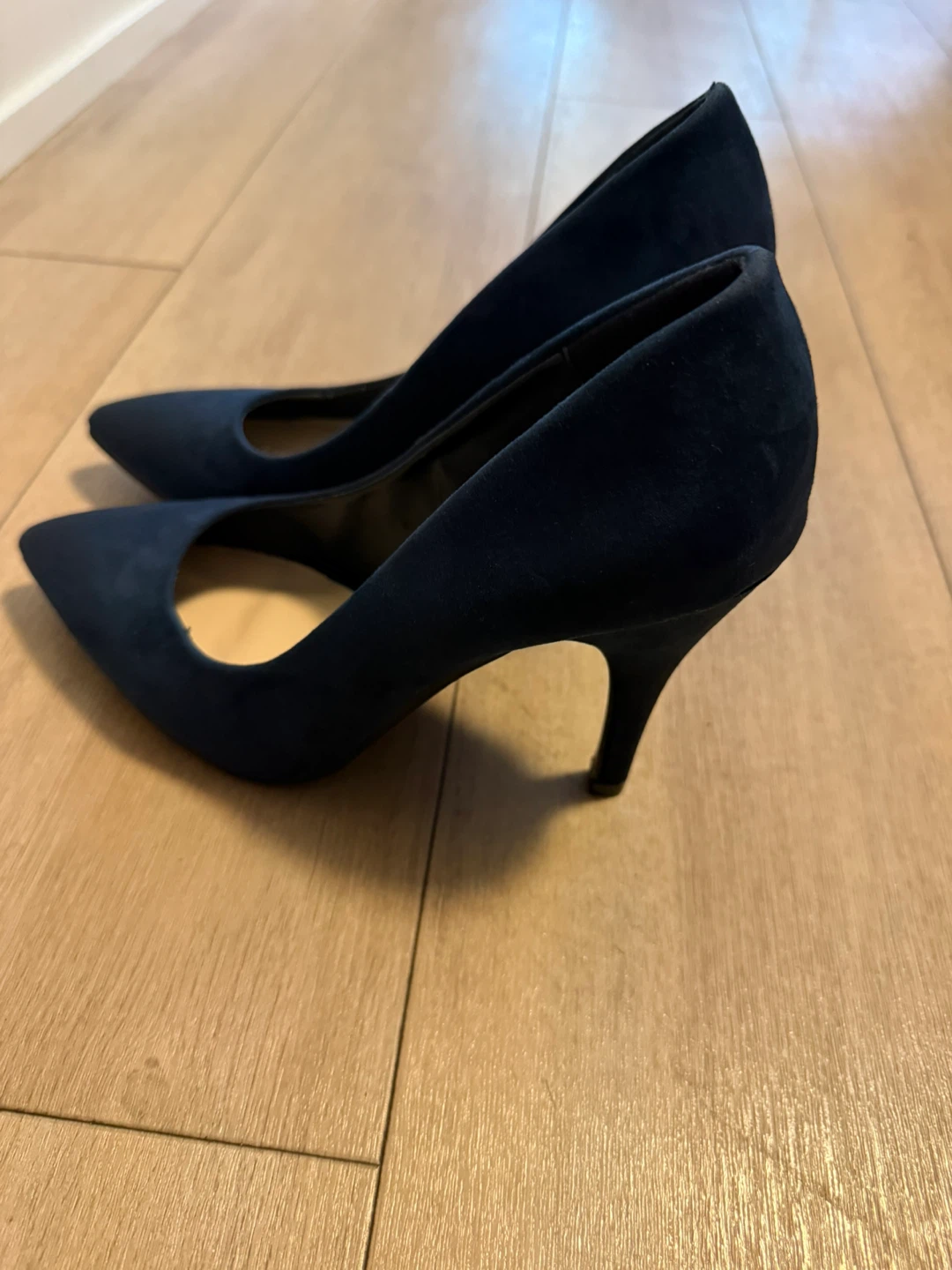Body Flirt Navy Blue Pointed-Toe Heels – Size 39 - photo 3