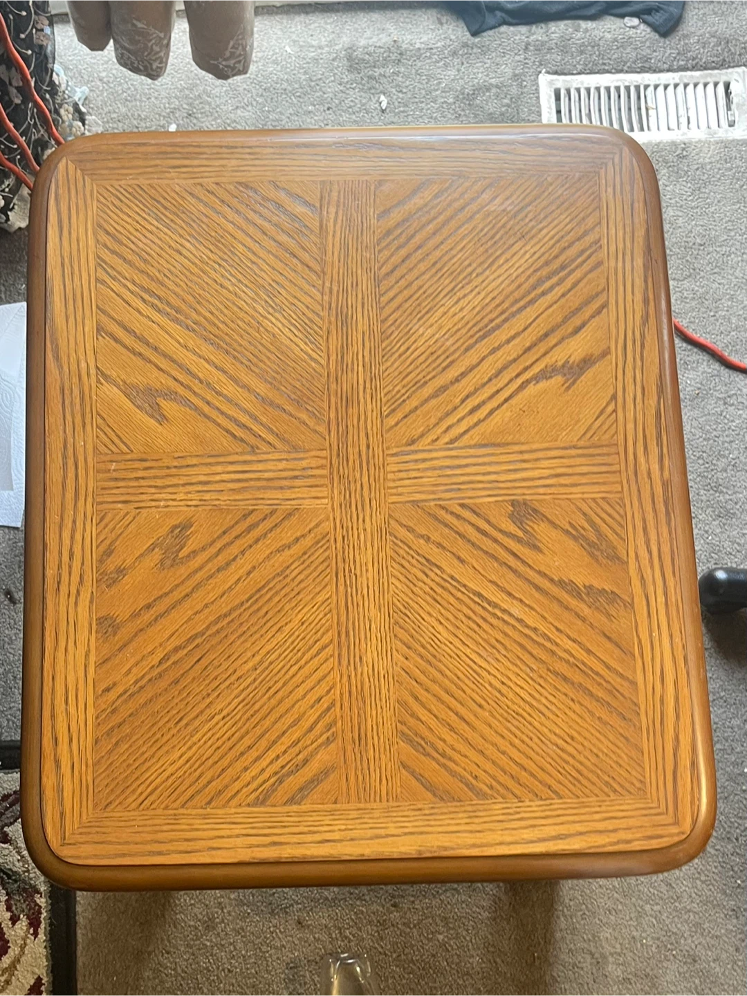 Oak End Table