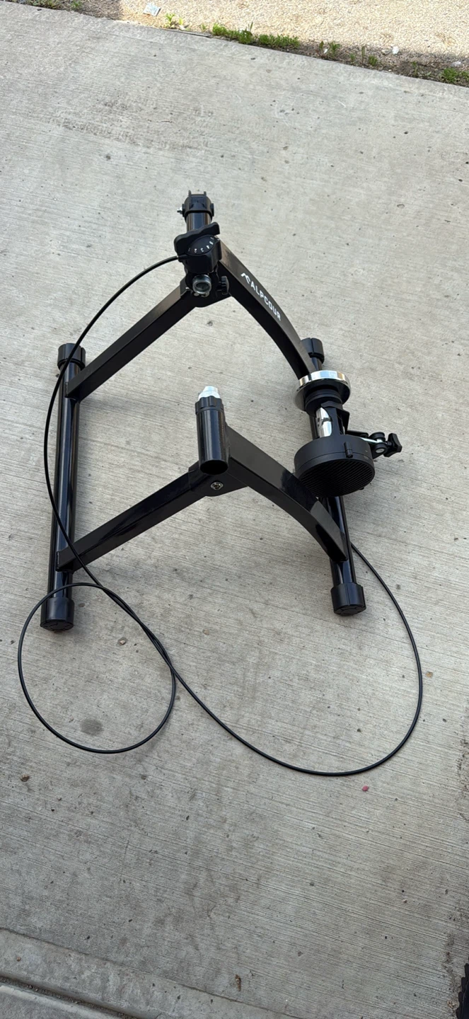 ALRPOUR Indoor Bike Trainer with Front Wheel Riser Block - photo 5