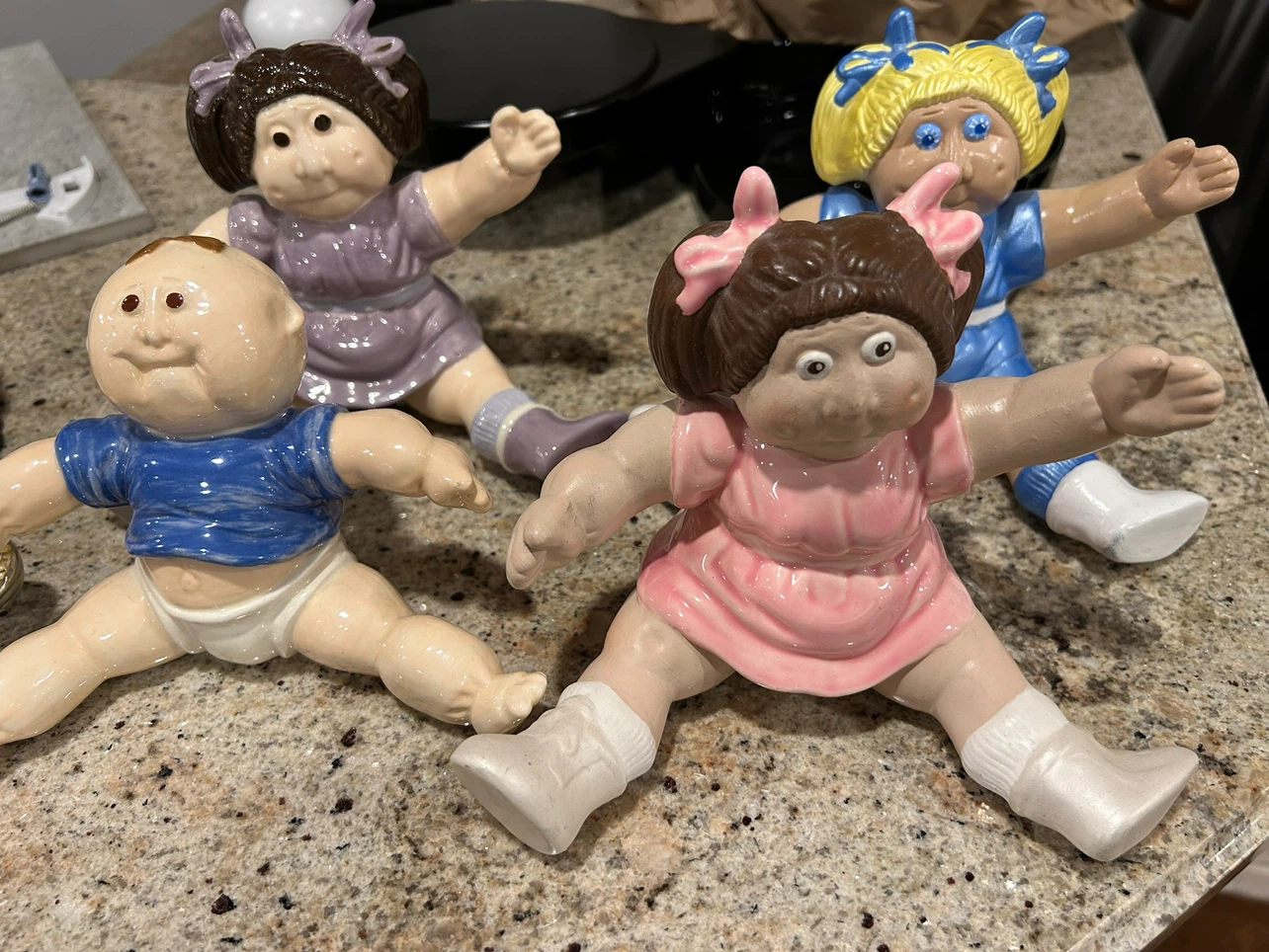 Cabbage Patch Kids Ceramic Figurines