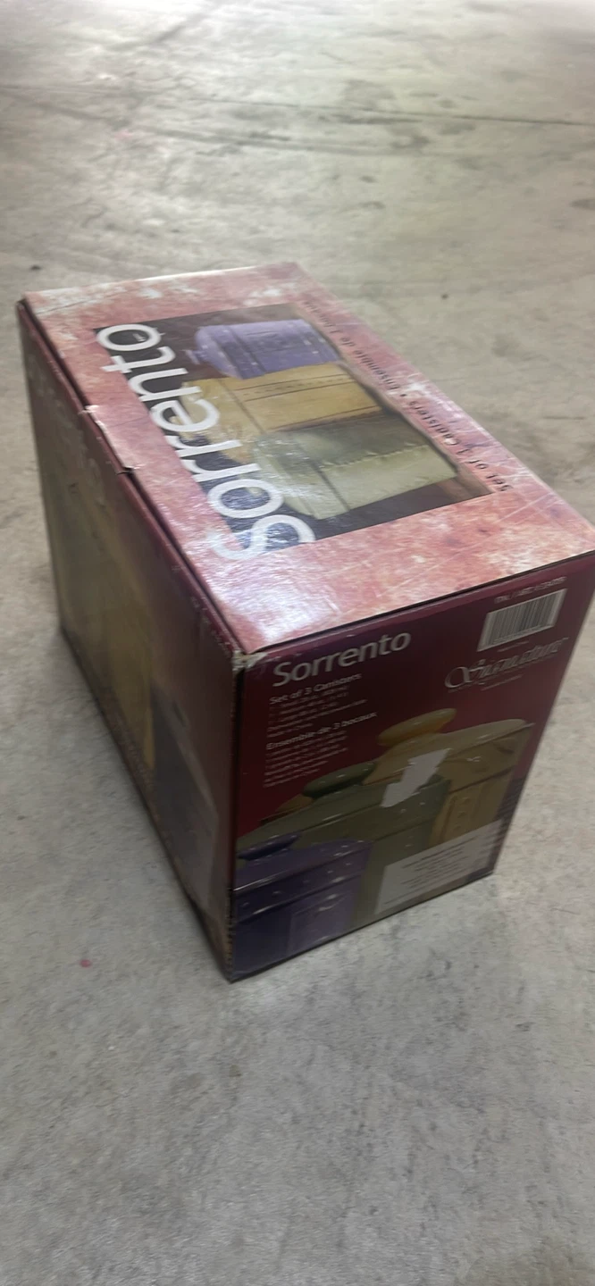 Sorrento Set of 3 Canisters - photo 2