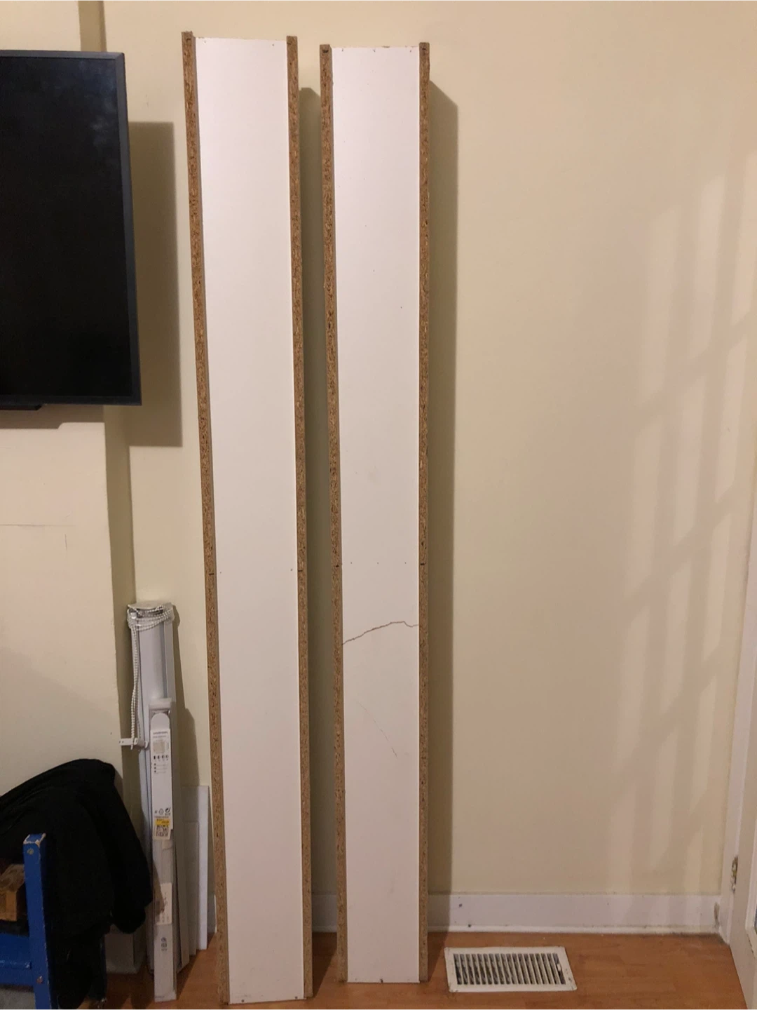 IKEA Tall White Bookcases - photo 4