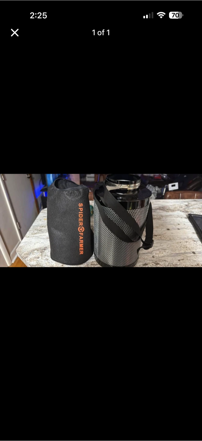 Brand new charcoal filter 4 inch
