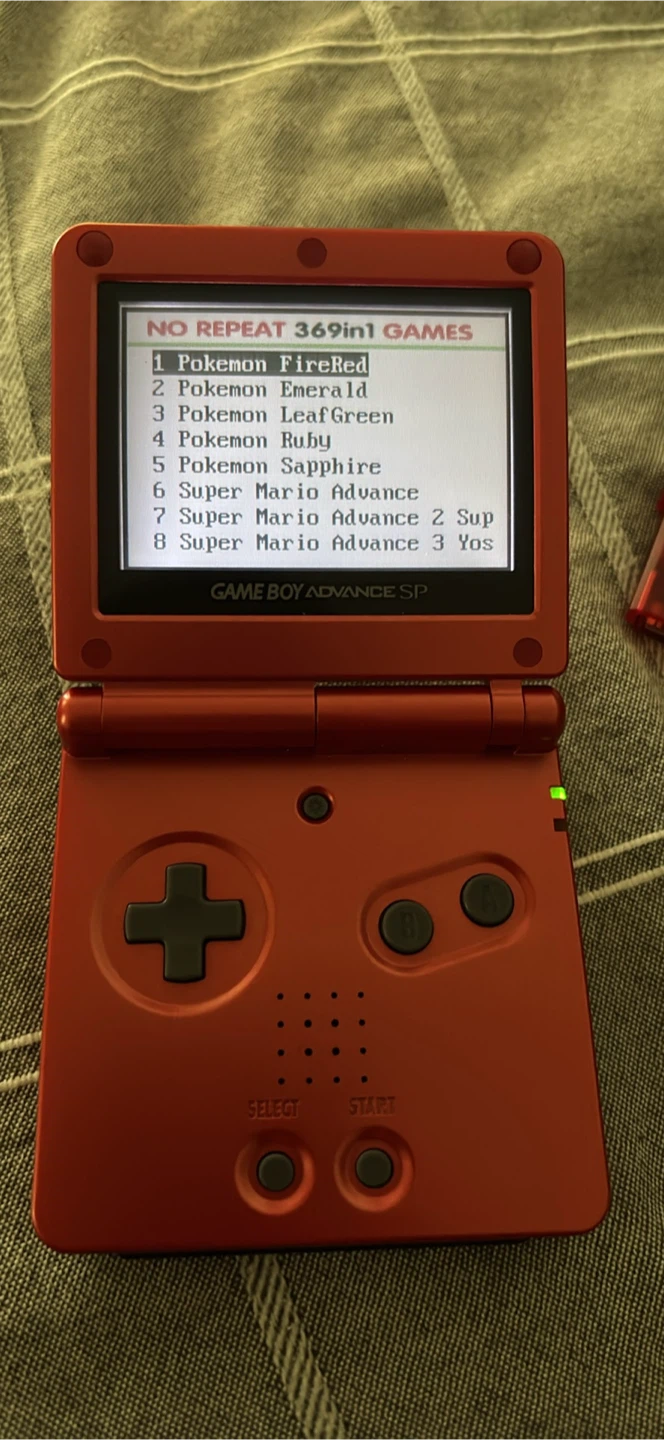 Nintendo Game Boy Advance SP Red - photo 5
