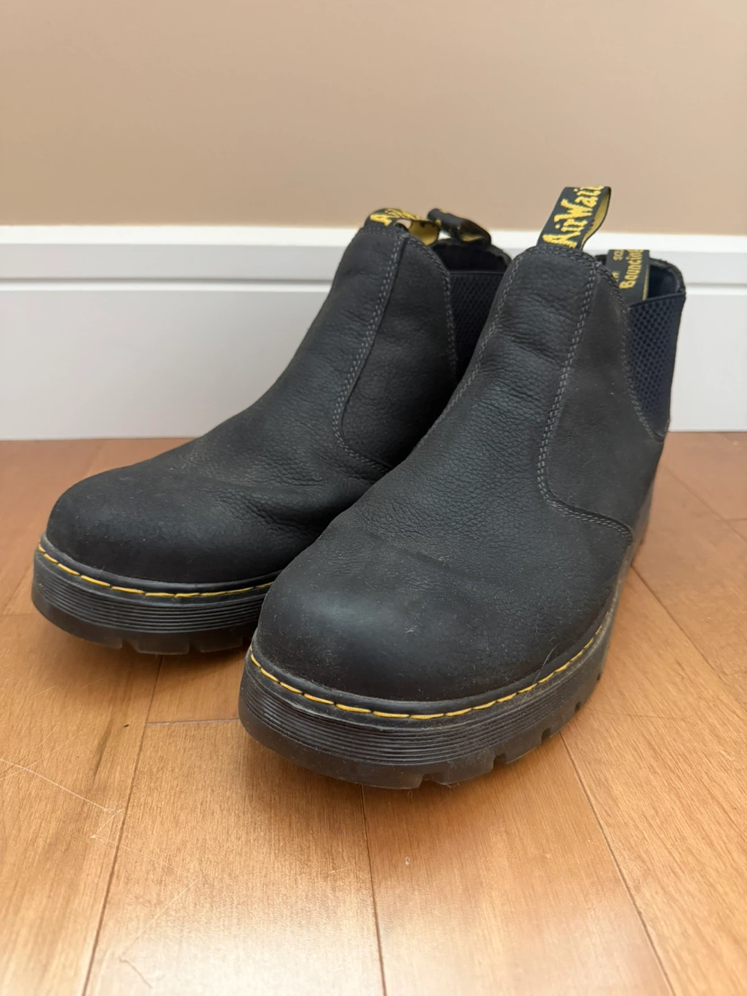 Dr. Martens Black Leather Chelsea Boots