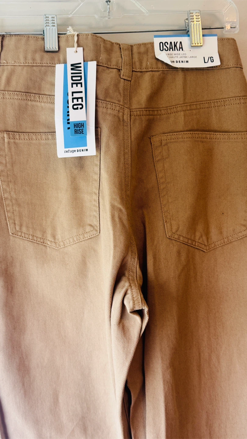 Osaka Wide Leg High Rise Jeans