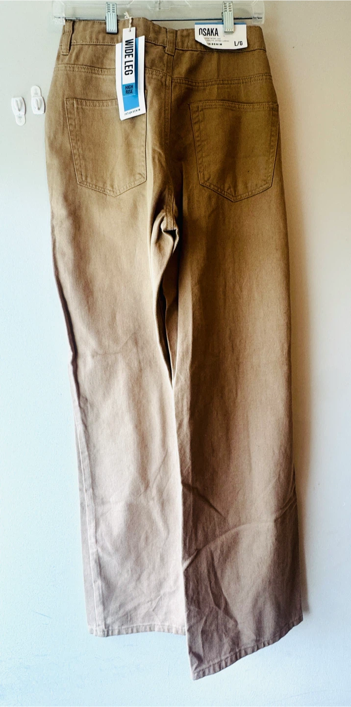 Osaka Wide Leg High Rise Jeans - photo 2