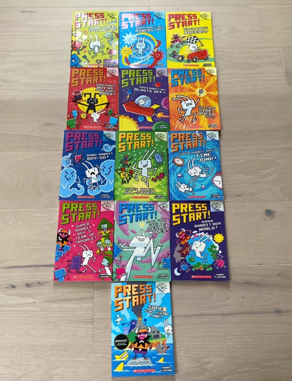 Press Start! Books by Thomas Flintham