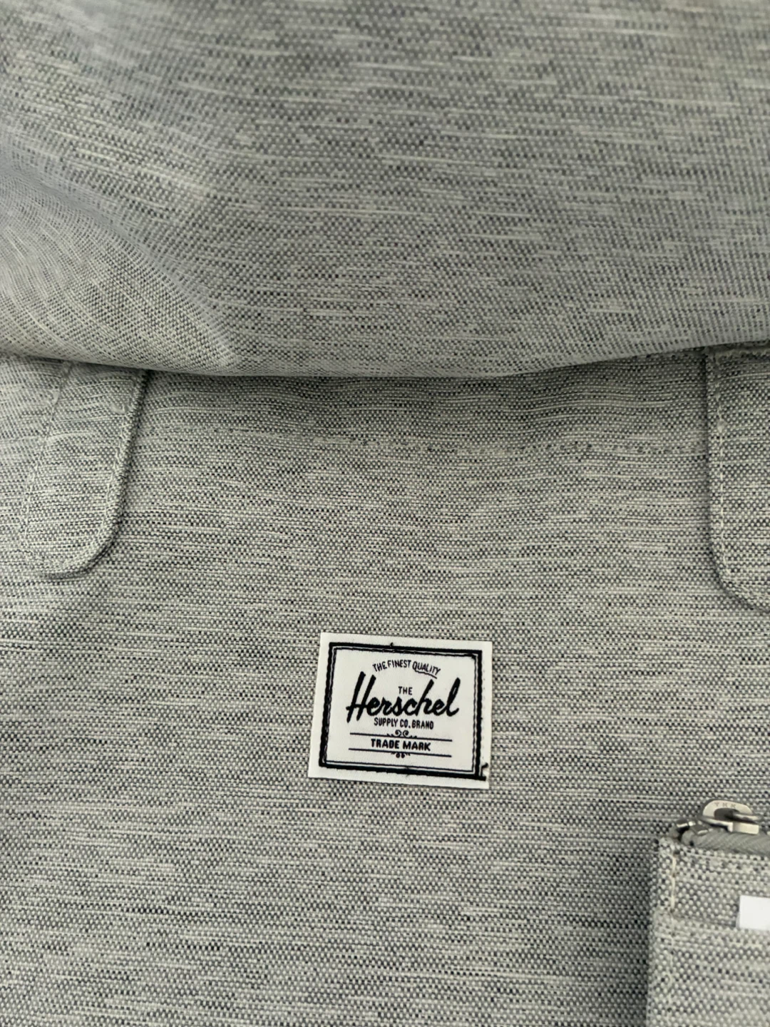 Herschel Supply Co. Grey Tote Bag with Matching Card Holder