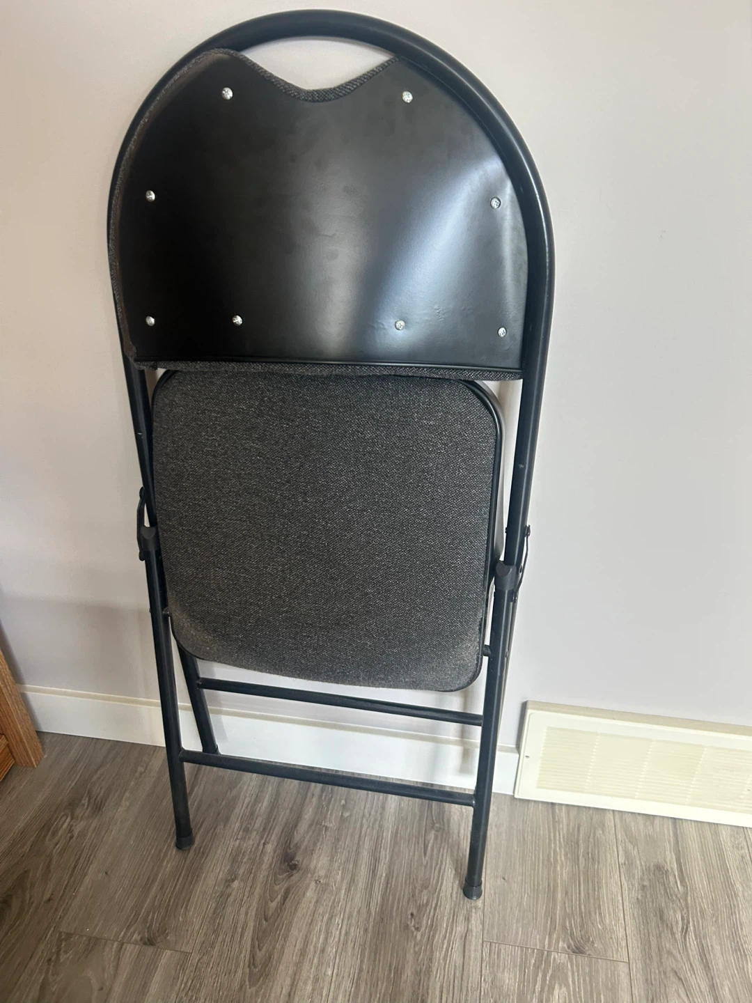 Grey Fabric Folding Chair ( make an offer) - photo 3