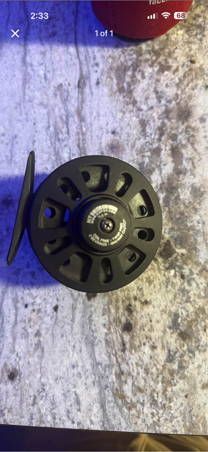 HT ice fishing reel