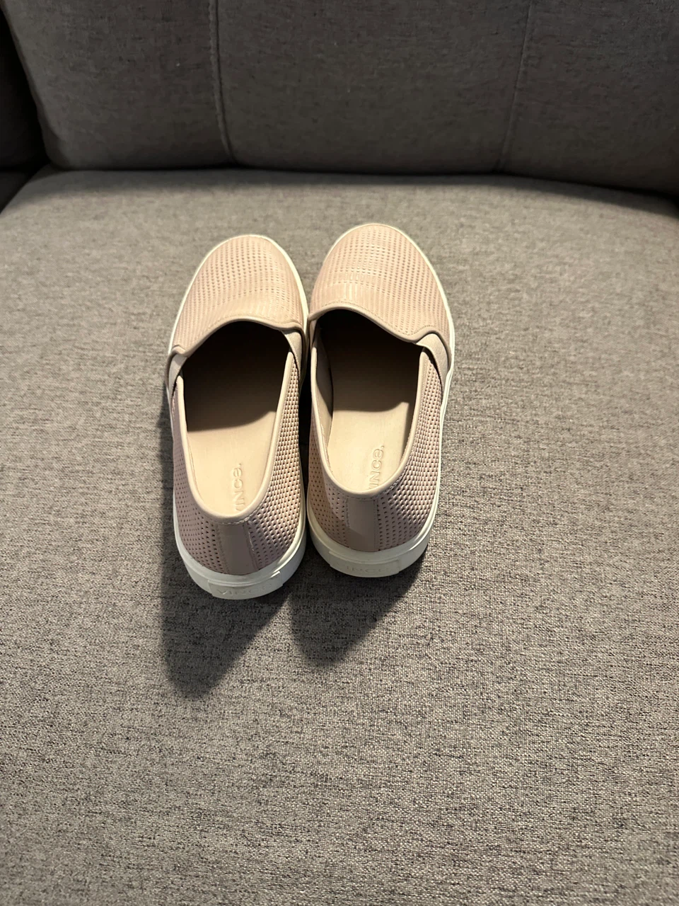 Vince Perforated Slip-On Sneakers - photo 3