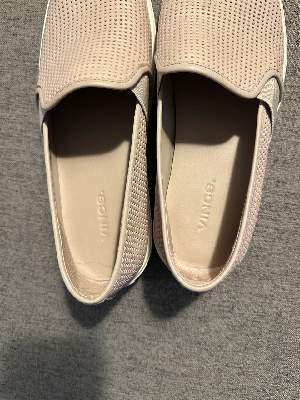 Vince Perforated Slip-On Sneakers - photo 5