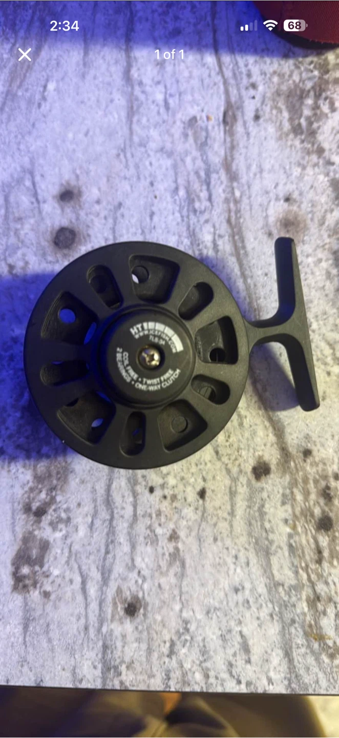 HT ice fishing reel