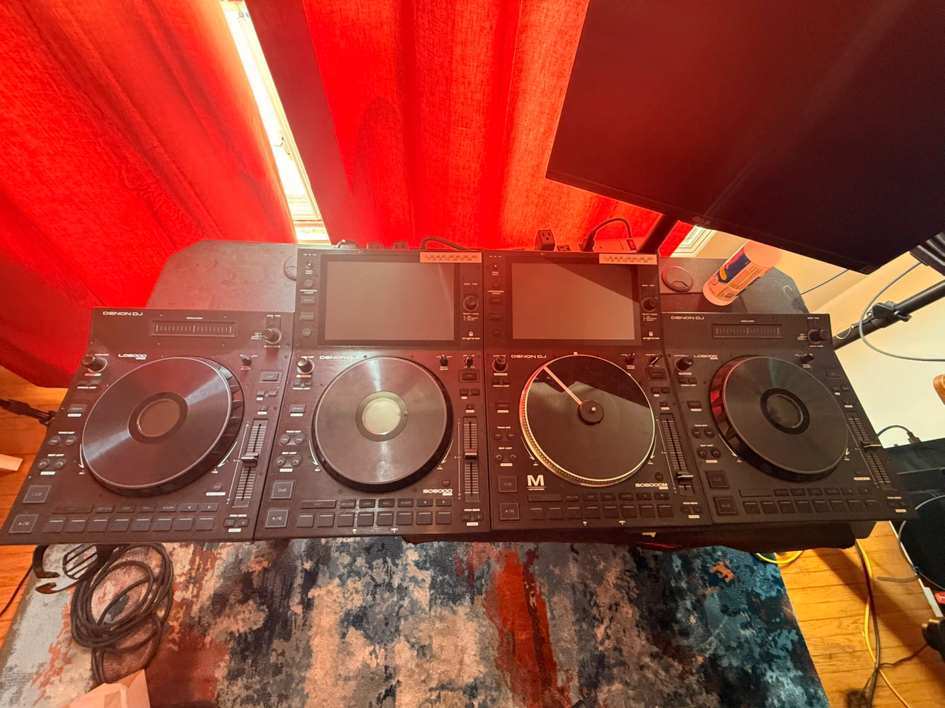 Denon DJ SC6000 + SC6000M + 2× LC6000 PRIME Package