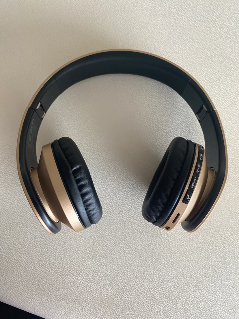PowerLocus P1 Over-Ear Headphones - Gold