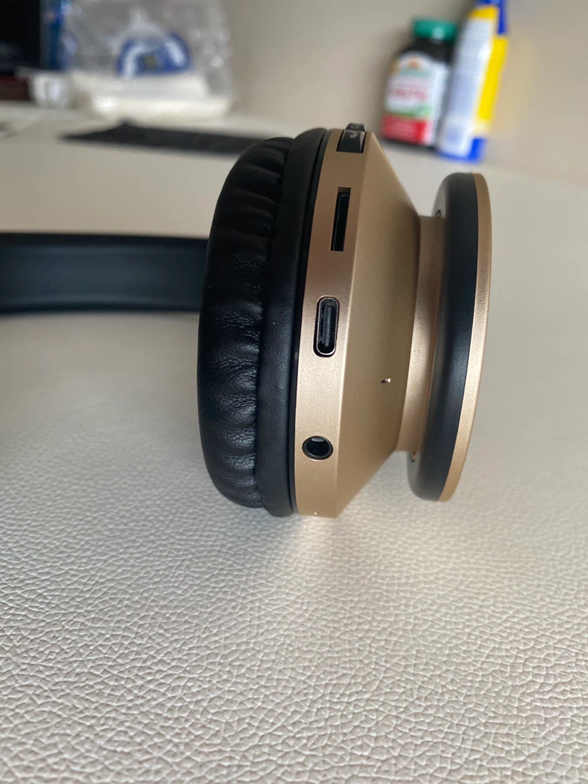 PowerLocus P1 Over-Ear Headphones - Gold - photo 4