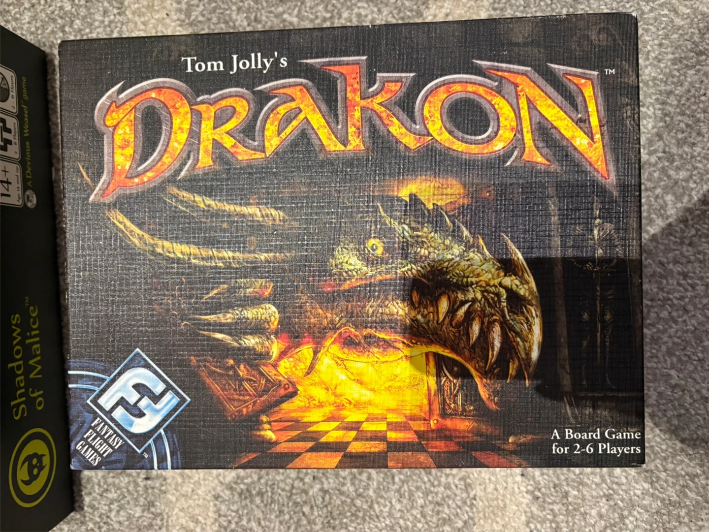 Tom Jolly's Drakon Board Game by Fantasy Flight Games