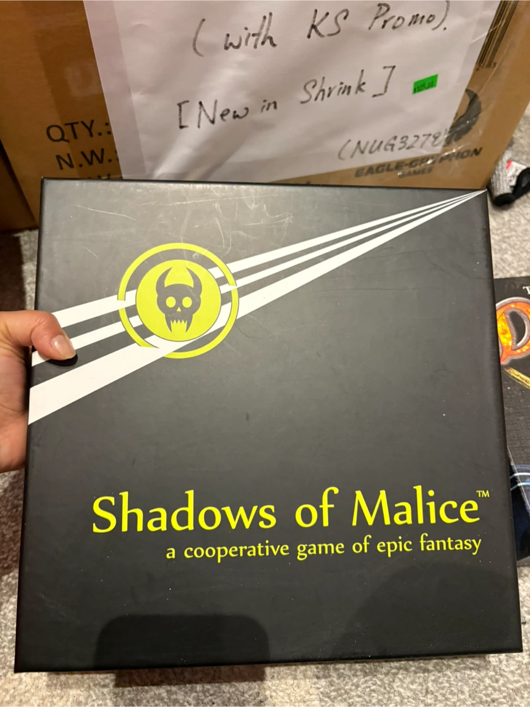 Shadows of Malice Cooperative Board Game